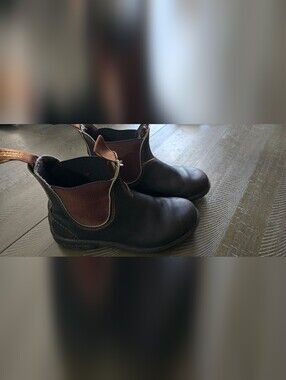 Blunstone Chelsea Work Boots - Brown